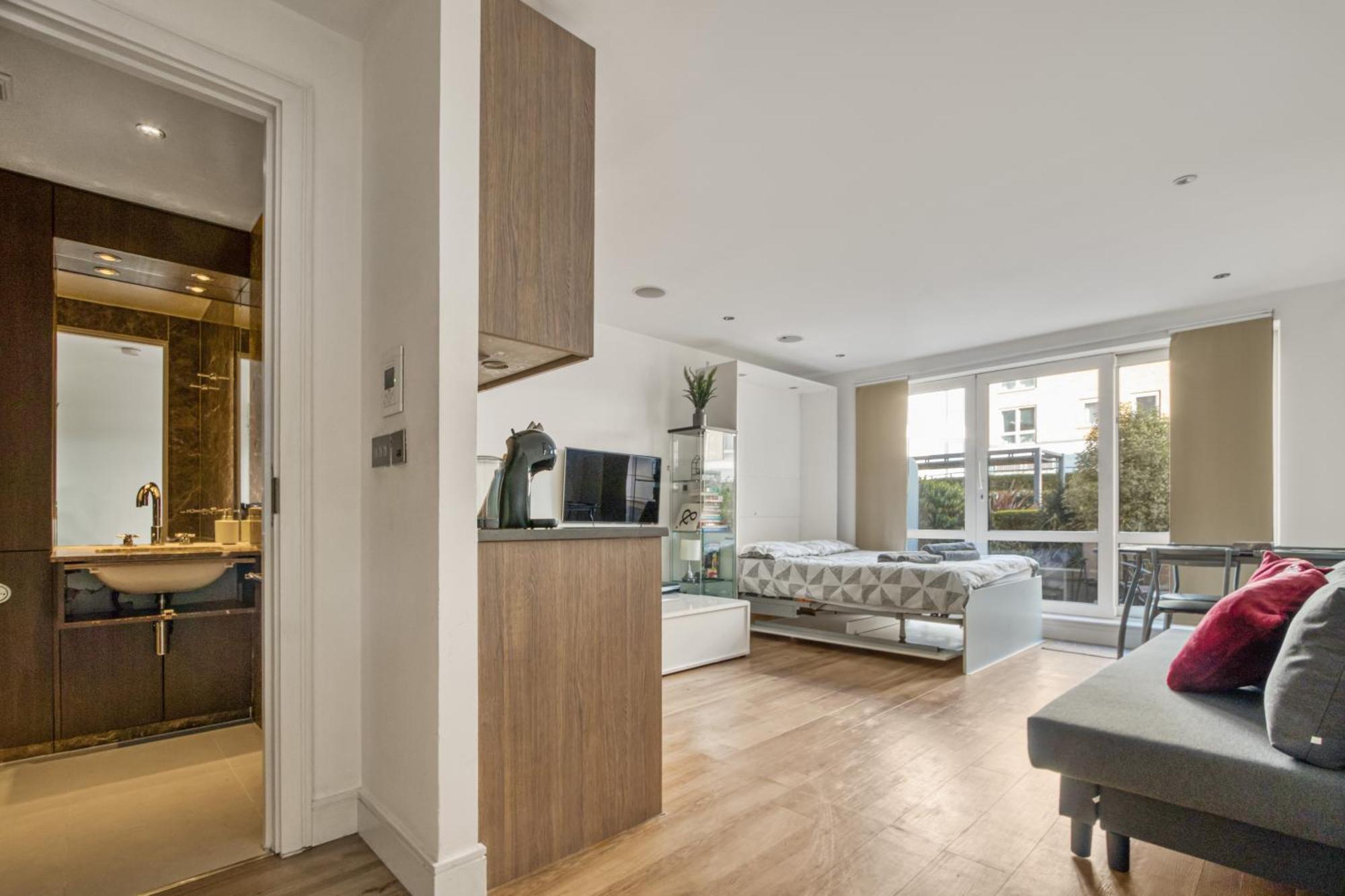 Апартаменты Modern Chic Studio Chelsea Лондон Экстерьер фото