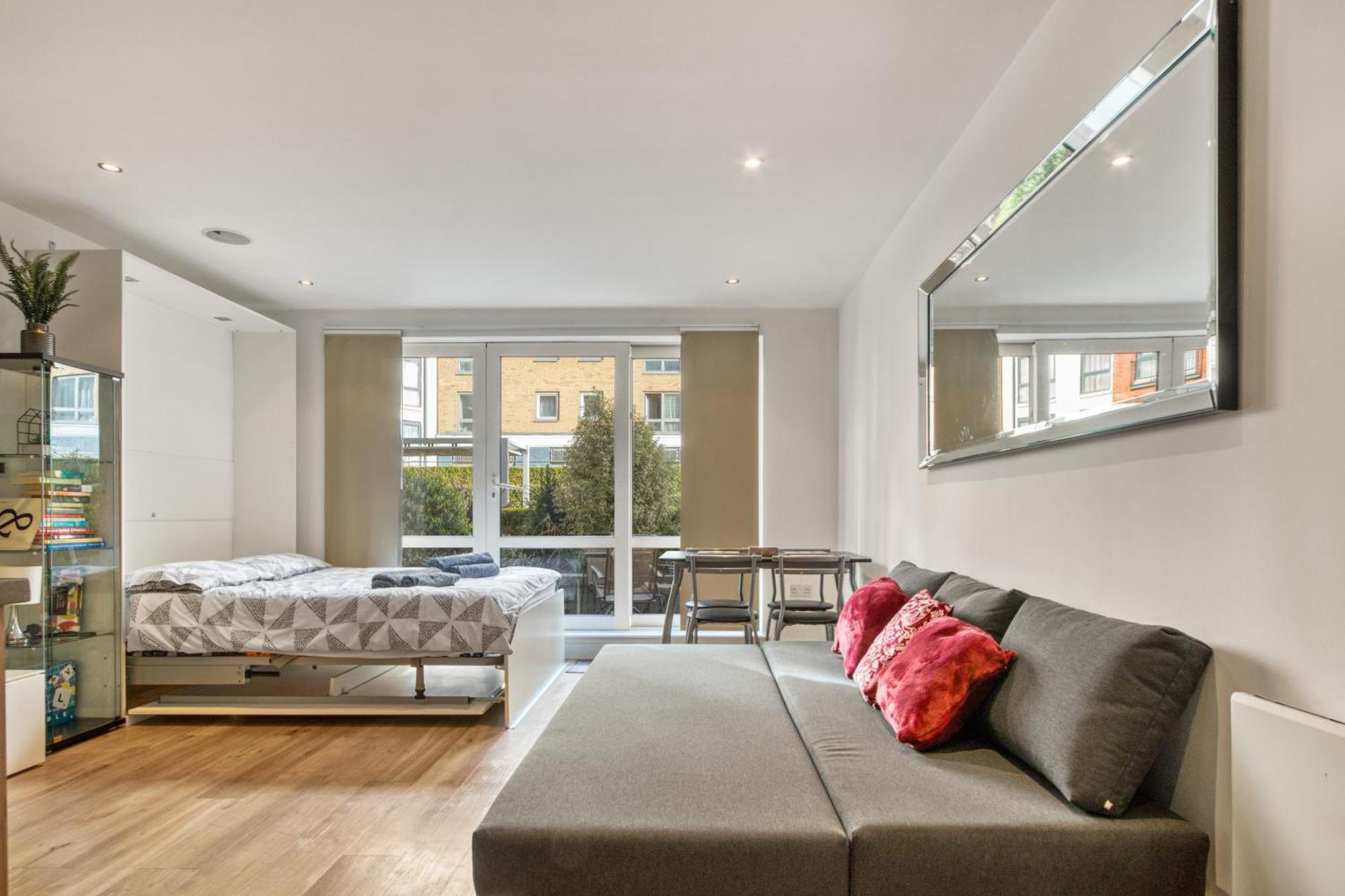 Апартаменты Modern Chic Studio Chelsea Лондон Экстерьер фото