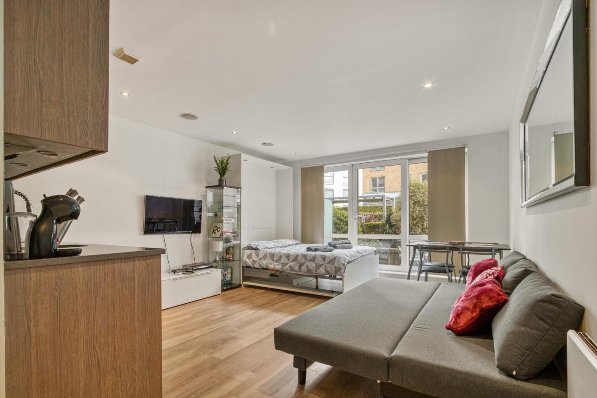 Апартаменты Modern Chic Studio Chelsea Лондон Экстерьер фото